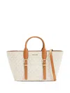 Michael Kors Small Moore Tote Bag In Neutrals