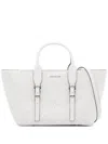 Michael Kors Small Moore Tote Bag In White