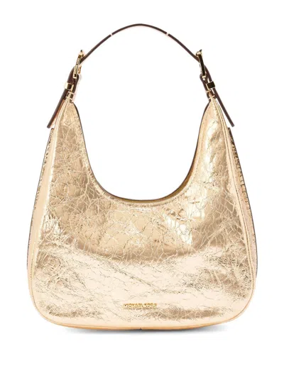 Michael Kors Small Nolita Shoulder Bag In Gold