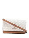 Michael Kors Small Phone Crossbody In Neutral