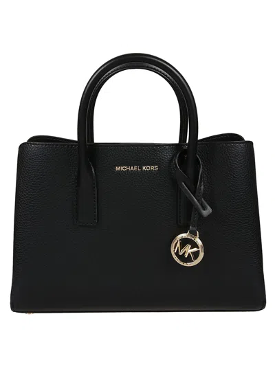 Michael Kors Small Ruthie Satchel In Black