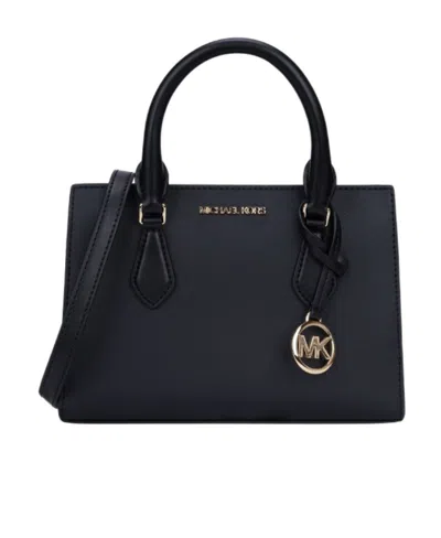 Michael Kors Small Sheila Cross-body Bag In Black