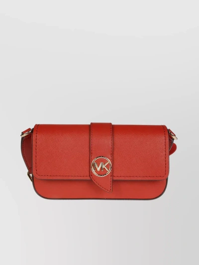 Michael Kors Small Shoulder Sling Bag In Red