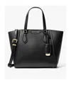 Michael Kors Taryn Small Convertible Crossbody Tote In Black