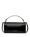 Michael Kors Small Top Handle Barrel Crossbody In Black