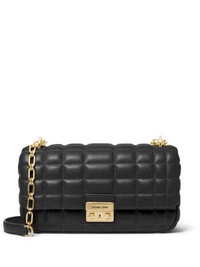 Michael Kors Small Tribeca Shoulder Bag In Black