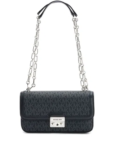 Michael Kors Small Tribeca Shoulder Bag In Black