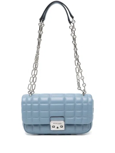 Michael Kors Small Tribeca Shoulder Bag In Blue