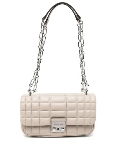 Michael Kors Small Tribeca Shoulder Bag In Neutrals
