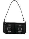Michael Kors Small Zoe Convertible Pochette In Black