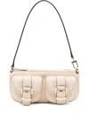 Michael Kors Small Zoe Shoulder Bag In Neutral