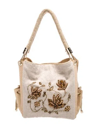 Pre-owned Michael Kors Snakeskin Shoulder Bag In Neutral