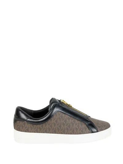 Michael Kors Sneakers Keaton In Brown