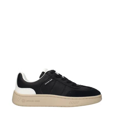 Michael Kors Sneakers Kai Women Leather Black And White
