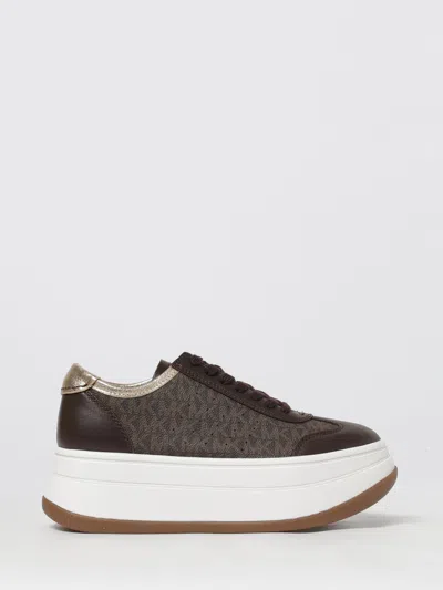 Michael Kors Sneakers  Woman Color Brown In Multi