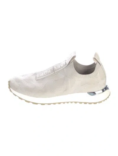Pre-owned Michael Kors Sneakers In White