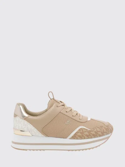 Michael Kors Sneakers Woman Color Beige In Multi