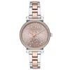 Michael Kors Sofie Mk3972 Women's Two-tone Quartz 36mm Watch In Multi