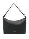 Michael Kors Leather Tote Bag In Black