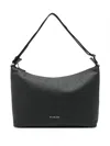 Michael Kors Leather Tote Bag In Black
