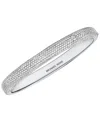 Michael Kors Soft Square Bangle Bracelet In Silver