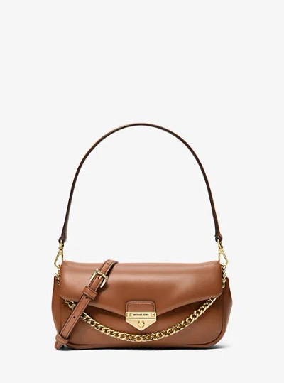 Michael Kors Soho Small Convertible Shoulder Bag In Brown