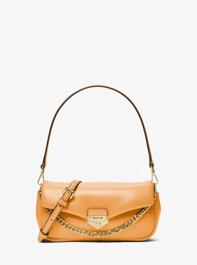 Michael Kors Soho Small Convertible Shoulder Bag In Yellow