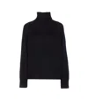 Michael Kors Solid Tnk Easy Sweater In Black