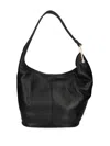 Michael Kors Sony Magnetic Fastened Medium Shoulder Bag In Black  