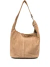 Michael Kors Leather Shoulder Bag In Brown