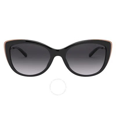 Michael Kors South Hampton Dark Gray Gradient Cat Eye Ladies Sunglasses Mk2127u 33328g 55 In Grey