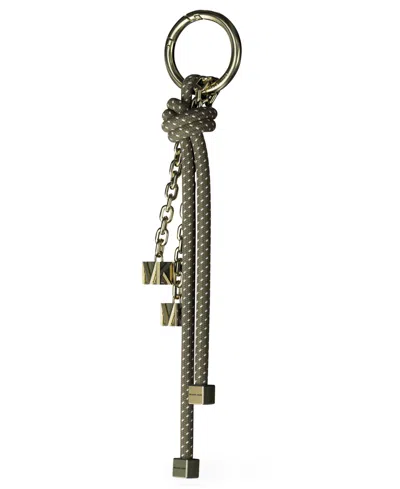 Michael Kors Speckled Cord Bag Charm In Green