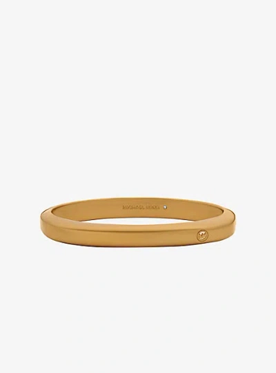 Michael Kors Square Bangle In Gold