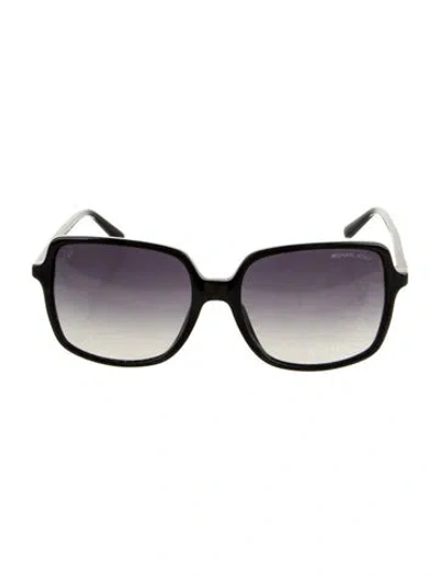 Pre-owned Michael Kors Square Gradient Sunglasses In Black