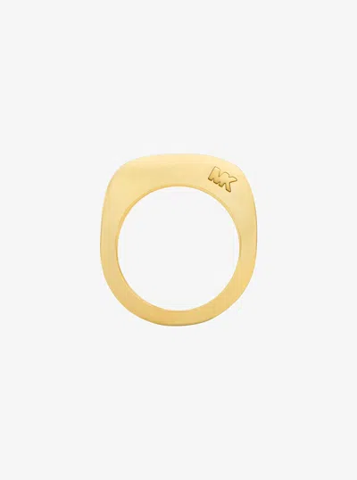 Michael Kors Square Ring In Pattern