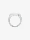 Michael Kors Square Ring In Neutral