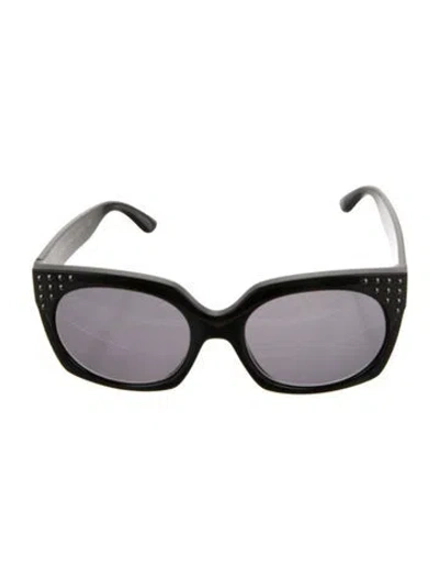 Pre-owned Michael Kors Square Tinted Sunglasses In Black