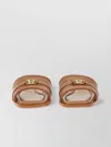 Michael Kors Square Toe Flat Sole Sandals