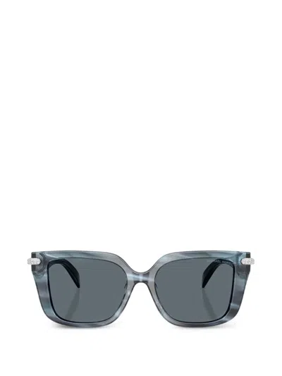 Michael Kors Square-frame Sunglasses In Blue