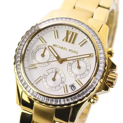 Pre-owned Michael Kors Stainless Steel Wristwatch () In Multi