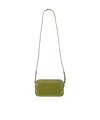 Michael Kors Stitching Detail Shoulder Bag In Green