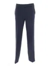 Michael Kors Pantaloni Straight In Blue