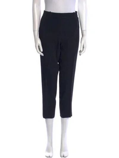 Pre-owned Michael Kors Straight Leg Pants In Black