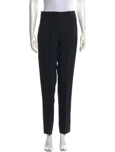 Pre-owned Michael Kors Straight Leg Pants In Black