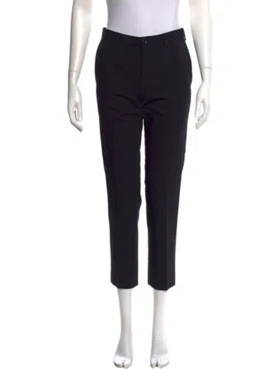 Pre-owned Michael Kors Straight Leg Pants In Black