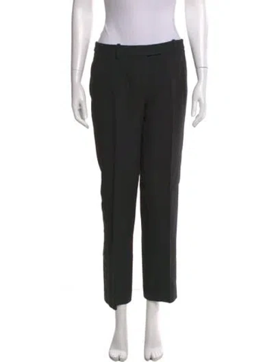 Pre-owned Michael Kors Straight Leg Pants In Black