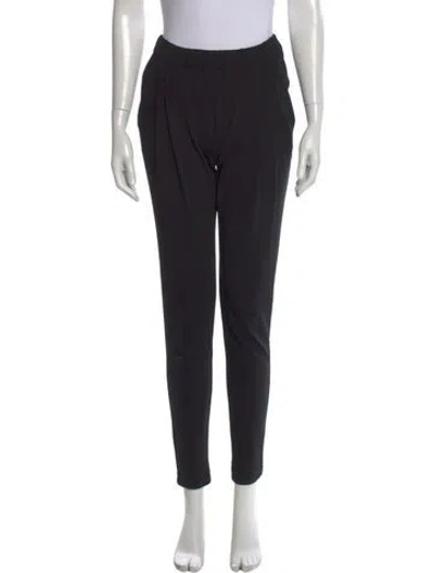 Pre-owned Michael Kors Straight Leg Pants In Black