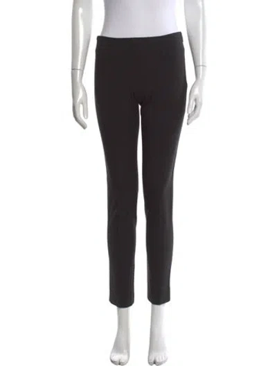 Pre-owned Michael Kors Straight Leg Pants In Black