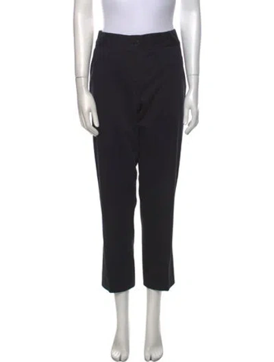 Pre-owned Michael Kors Straight Leg Pants In Black