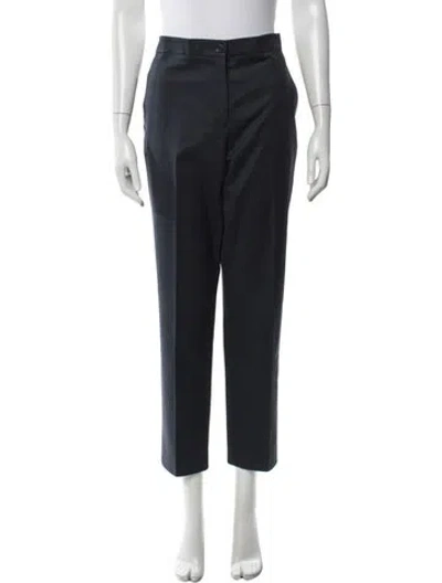 Pre-owned Michael Kors Straight Leg Pants In Black